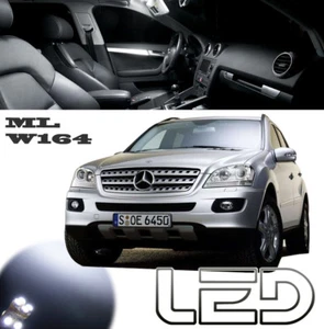 Para Mercedes ML W164 21 Bombillas LED Blanco Luz Techo Cabina Suelos Maletero - Bild 1 von 5