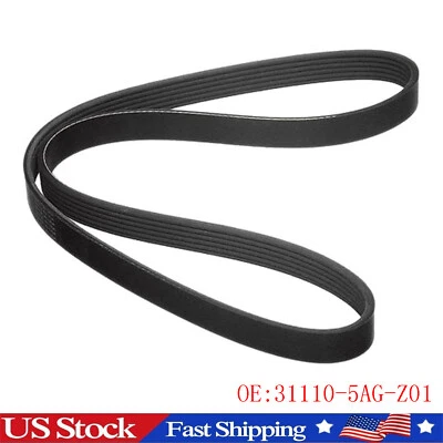 Correa de transmisión Serpentine para Honda 31110-5AG-Z01 2017-20 Civic 2018-2021 Accord Foto 1 de 4