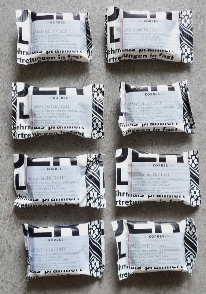 Мыло 8 KORRES для напряженной кожи без минерального масла силикона пропилена - Изображение 1 из 1