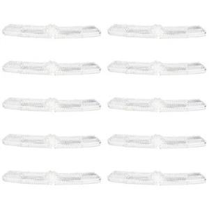 10 Pcs Reflective Sheet Spoke Reflectors for Bike Wheels Child Man - Picture 1 of 12