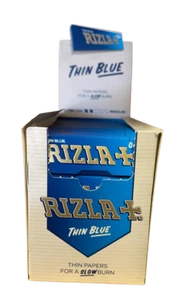 1-50 BOOKLETS OF RIZZLA BLUE  REGULAR ROLLING PAPERS - Picture 1 of 1