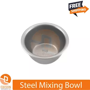 Taza mezcladora de laboratorio de implantes quirúrgicos dentales 50X30 mm acero inoxidable nuevo - Imagen 1 de 2