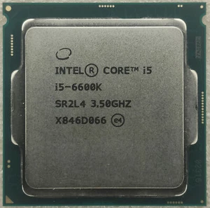 Intel Core i5-6600K 3.50GHz Socket LGA1151 Processor CPU (SR2L4) - Picture 1 of 2