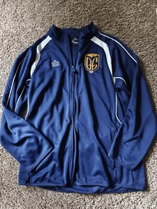 ADMIRAL SOCCER WARM UP TRACK JACKET SOCCER Navy MENS Large - Picture 1 of 5