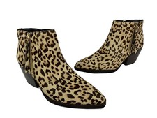 walden genuine calf hair bootie