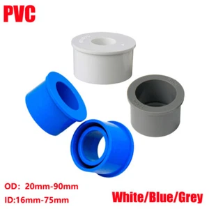 16-75mm PVC Water Supply Pipe Fittings Reducing Bushing Adapter Connector Joints - Picture 1 of 12