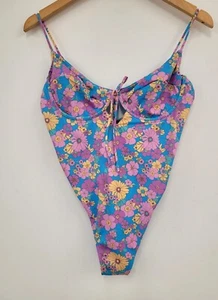 Urban Outfitters Out From Under Tulip Ditsy Badeanzug Gr. L Neu - Bild 1 von 8