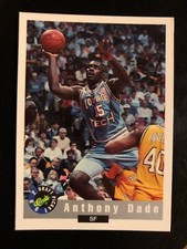 1992 Classic Draft Picks Anthony Dade Rookie Basketball Card #81