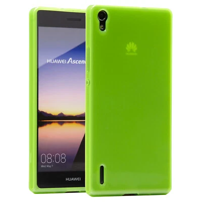 YOUCASE Funda protectora para Huawei Ascend P7 / P8 / P8 Lite verde brillante