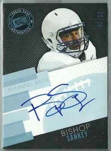2014 Press Pass Bishop Sankey On-card Blue Autograph #41/50 Titans - Picture 1 of 1