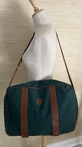 Bolso Bandolera Vintage Polo Ralph Lauren Verde Bolso Mensajero Laptop Maletín Equipaje - Imagen 1 de 7