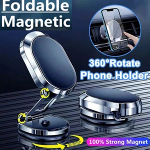 Support de téléphone portable universel voiture 360° aimant smartphone voiture tableau de bord aimant - Photo 1/70