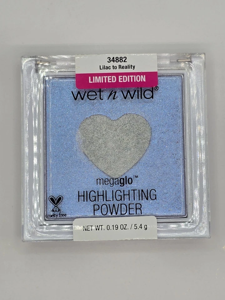 Wet n Wild MegaGlo Highlighting Powder LILAC TO REALITY Limited Edition Heart  - Image 1 of 1