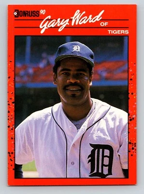 1990 Donruss #621 Gary Ward - Image 1 of 2