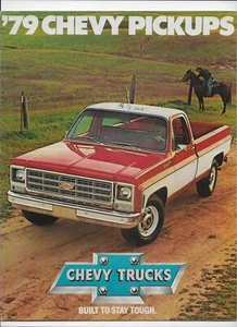 Brochure pickup Chevrolet C/K 1979 (pubblicazione GM Canada) - Foto 1 di 16