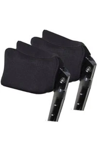 Crutcheze Forearm Crutch Padded Covers – USA-Designed Cuff Pads with Washable Sk - Imagen 1 de 9