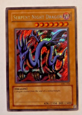 YuGiOh! Serpent Night Dragon - SRL-103 - Spell Ruler - Unlimited SECRET RARE - Image 1 of 4