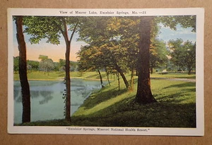 POSTAL-National Health Resort MAURER Excelsior Springs, Missouri LINO sin usar - Imagen 1 de 2