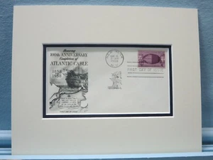El 100 Aniversario del Cable Transatlántico y Cubierta Primer Día - Imagen 1 de 1