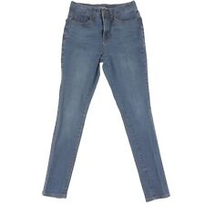 Time And Tru High Rise Skinny Blue Jeans Womens 6