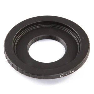 C mount 16mm CCTV 1/2" Lens to Fujifilm Fuji FinePix X-M1 X Pro 1 FX adapter - Picture 1 of 6