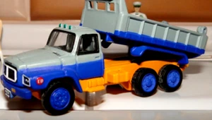 Tomica ExtraDuty Dump Truck w/original Real Riders Cheap Shipping - Picture 1 of 7