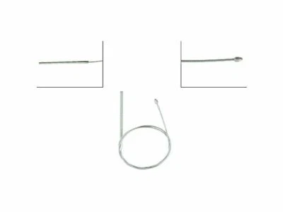 For 1959 Chevrolet 3B Parking Brake Cable Front Dorman 77715WK - Image 1 of 2