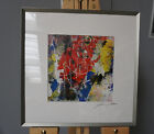 Gemälde Abstrakte Komposition G. Meingast Hommage an Jackson Pollock (723-115)