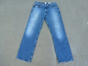 Vintage Lucky Brand Kingman Jeans Mens 32x31 Relaxed Straight Distressed Faded - Bild 1 von 17