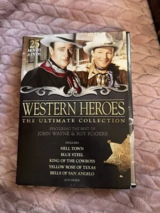 Western Heroes The Ultimate Collection VHS New Sealed 25 movies 6 DVDs - Picture 1 of 1