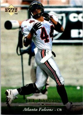 1995 Upper Deck D.J. Johnson #182 Atlanta Falcons - Image 1 of 2