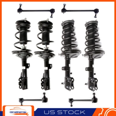 For Lexus RX330 RX350 RX400h Toyota Highlander AWD Front Rear Strut Sway Bar Kit - Imagem 1 de 4