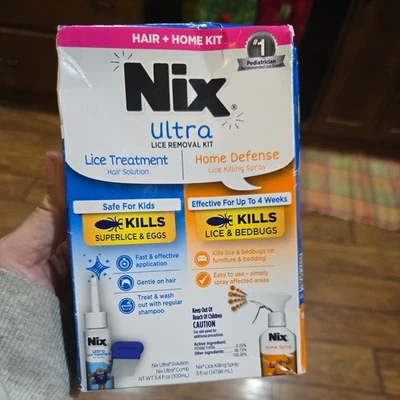 Nix Ultra Lice Removal Kit With Comb & Bed Bug Spray Exp 11/26 - Image 1 of 4