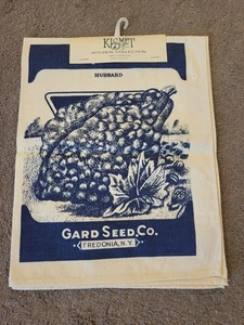 Kismet Kitchen Collection Gard Samen Baumwolle Handtuch Serviette Erbsen Kürbis 86051 Vintage - Bild 1 von 7