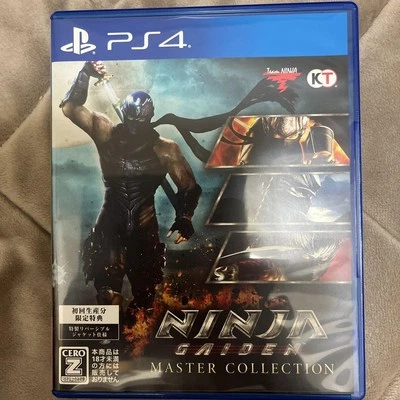 NINJA GAIDEN Master Collection PS4 Authentic Japan Collectible Video Game Used - Image 1 of 3