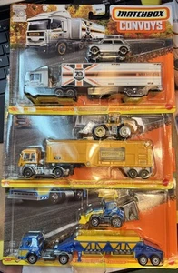 2023 Matchbox Convoys Trucks SET OF 3! SEALED - Picture 1 of 4