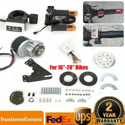 Electric Bicycle E-Bike Wheel Motor Conversion Kit Thumb Conversion Kit 24V 350W - Image 1 of 4
