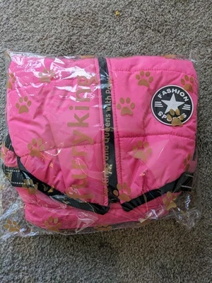 Размер средний флис с подкладкой собаки пальто - Изображение 1 из 4