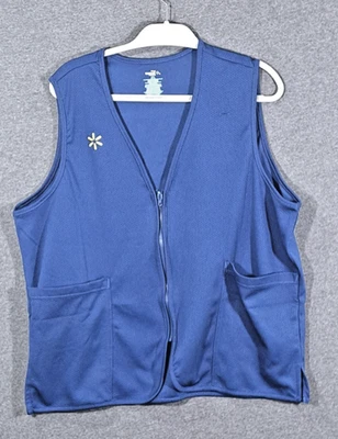 Walmart Employee Uniform Vest 2025 Happy To Help Size Large L - Image 1 of 3