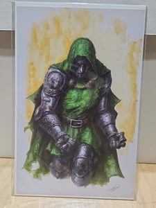 DOCTOR DOOM! by Johnny Desjardins ComicTom101 Art Print 2025 New CONDITION - Bild 1 von 6