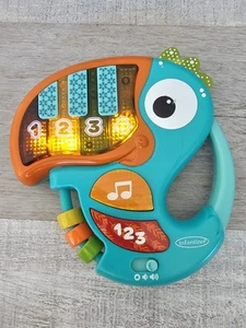 Infantino Go GaGa! Piano & Numbers Learning Toucan Baby Toy Sounds Lights - Picture 1 of 9