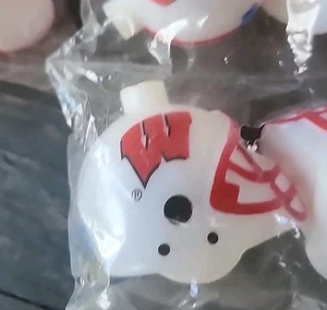 NCAA Wisconsin Badgers Set di luci per casco, patio, luci per feste set di 30 - Foto 1 di 5