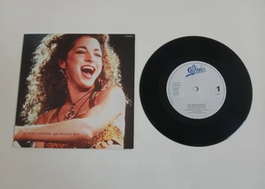 GLORIA ESTEFAN GET ON YOUR FEET VINYL 7" SINGLE EPIC 1989 DISC EXCELLENT - Picture 1 of 1
