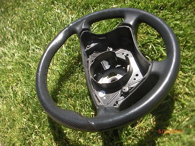 2000-2002) Mercedes-Benz W210 E55 AMG STYLE LEATHER STEERING WHEEL OEM E320 E430 - Image 1 of 4
