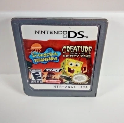 SpongeBob SquarePants: Creature from the Krusty Krab (Nintendo DS, 2006) tested  - Image 1 of 2