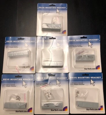 x7 StarTech Drive Mounting Bracket 5.25 Inch To 3.5 Inch Drive Adapter Bracket - Image 1 of 2