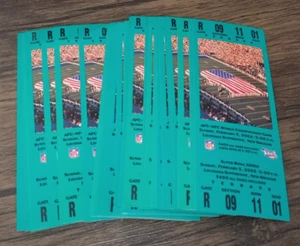 Lot of 25 2002 Budweiser Super Bowl XXXVI Tickets Patriots vs Rams Tom Brady - Picture 1 of 3