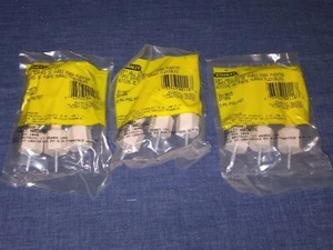 9 topes de puerta de pared Stanley 81-9035 SP7086 almendra 3" tres por paquete - Imagen 1 de 4