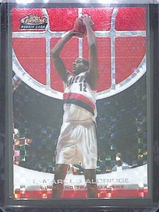 2005-06 Topps Finest Red X-fractor #141 LaMarcus Aldridge No 137 of 169