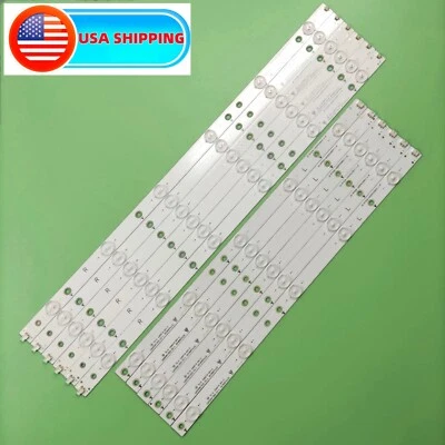 12Pcs/set LED strips For NEC E506 E505 YX-50026011 YX-50026001 YX-50018014 - Image 1 of 4
